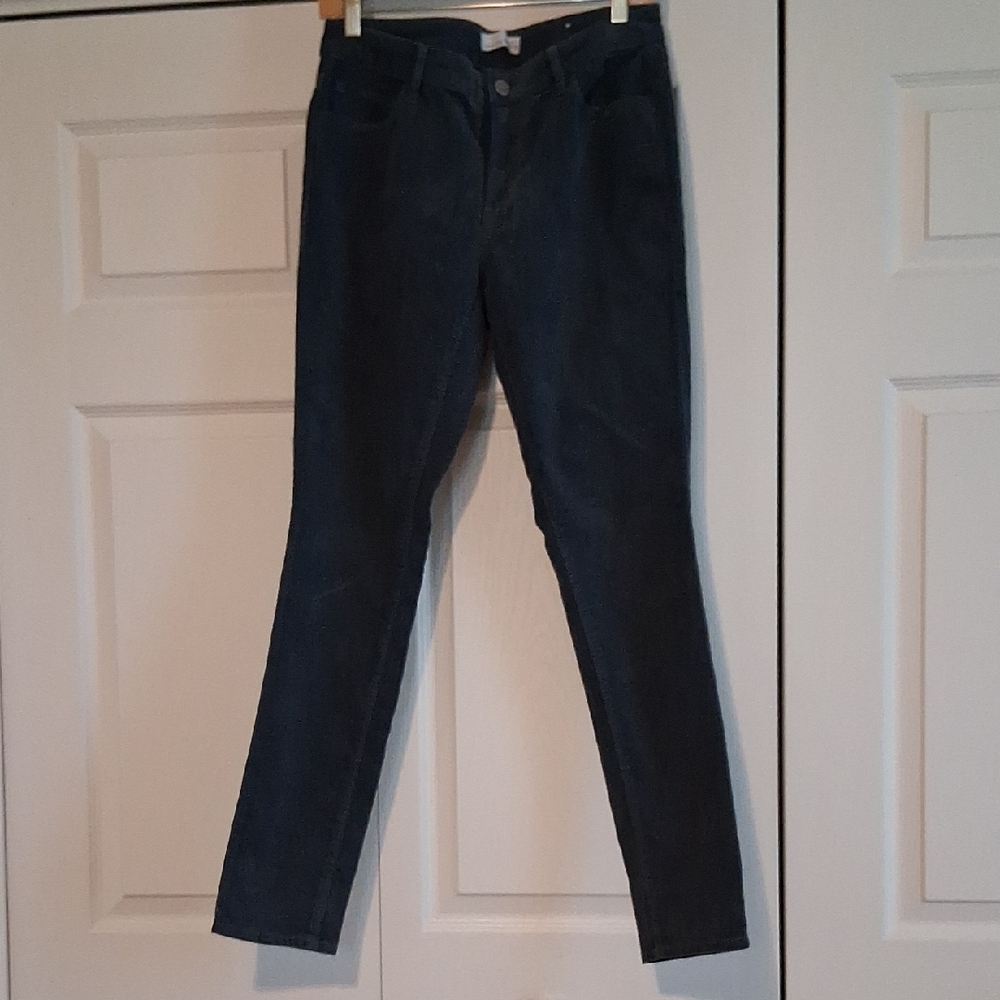 LOFT Dark Blue Skinny Cords